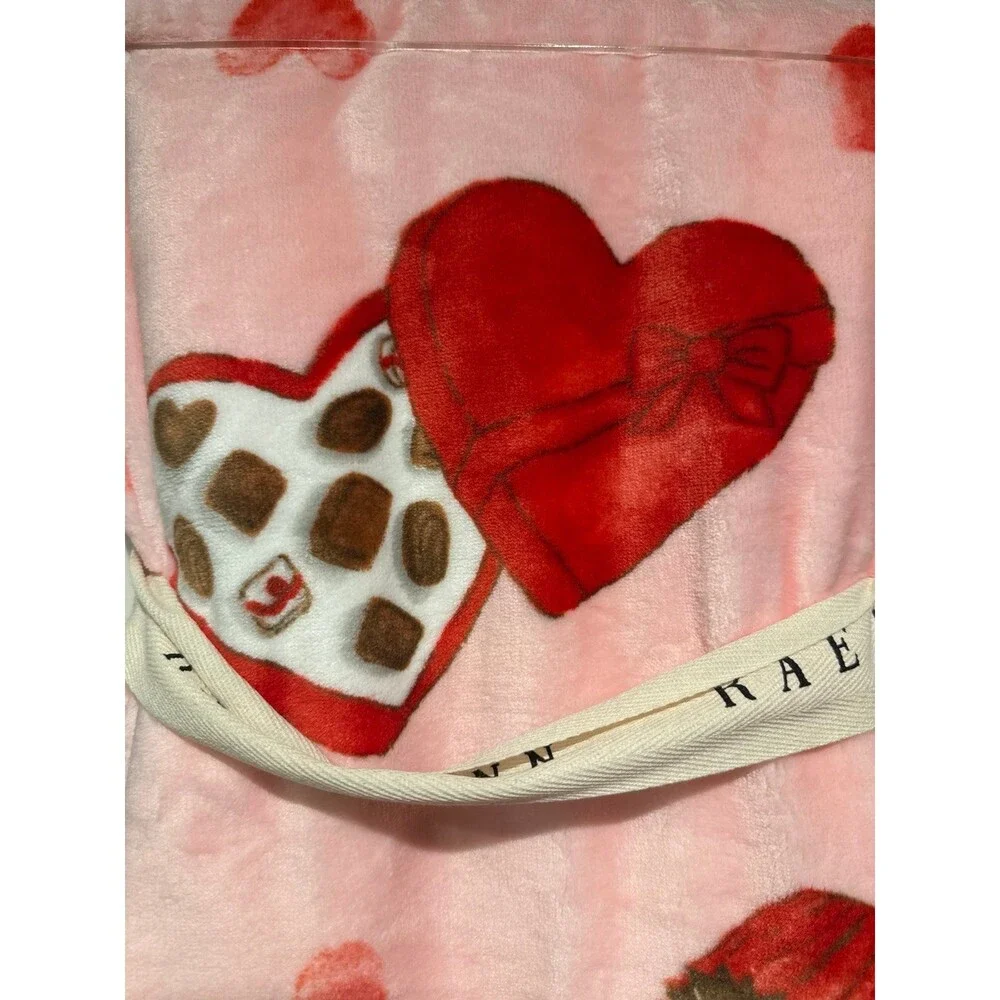 Rae Dunn Valentines Day Edition Blanket